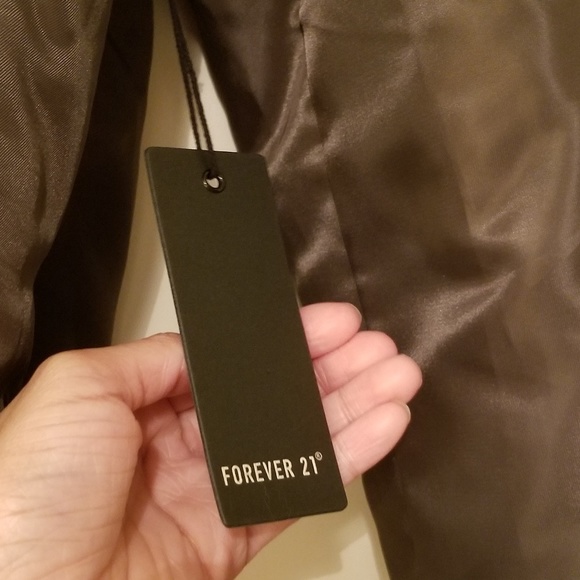 Olive Green Bomber Jacket - Picture 5 of 5